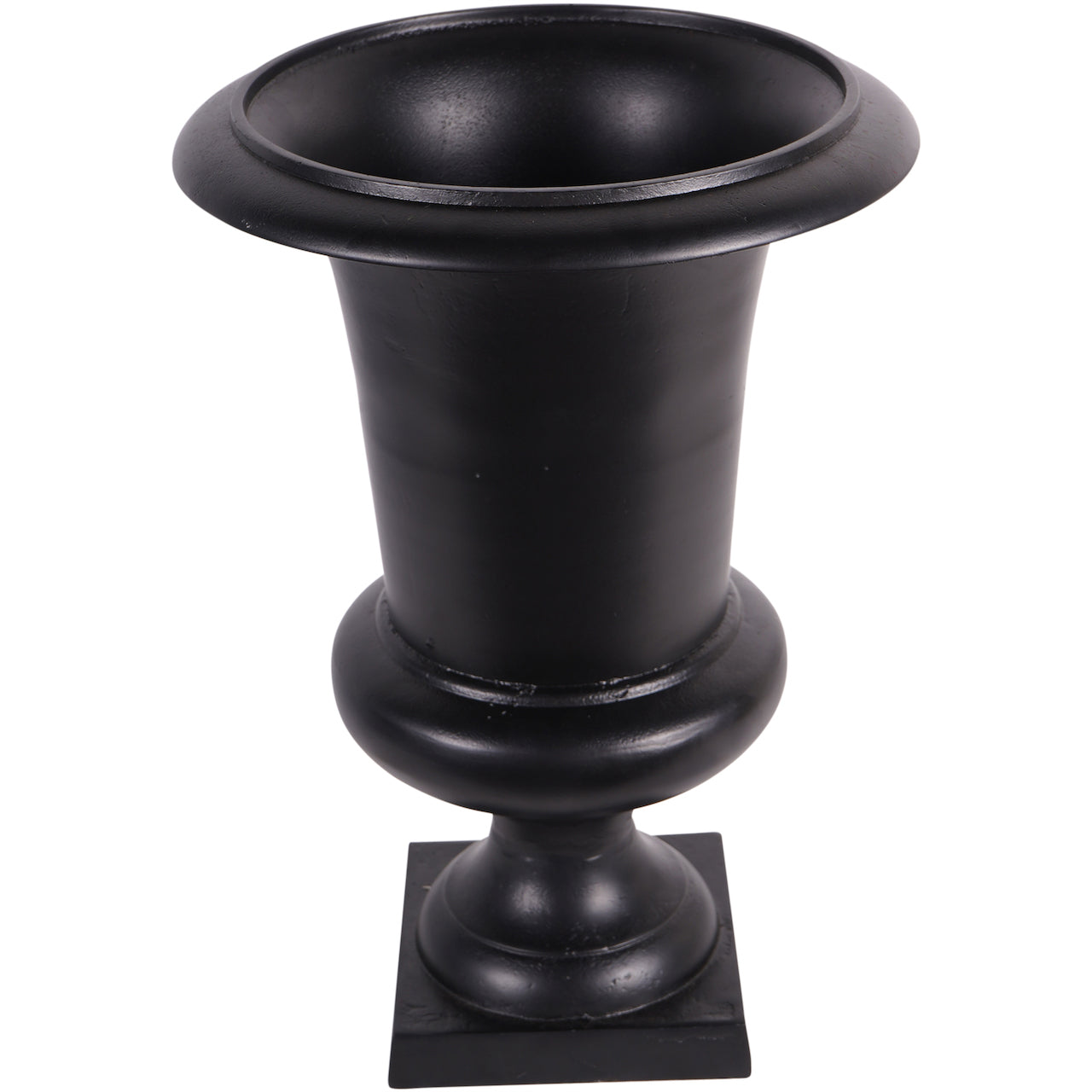 Buchan Black Aluminium Urn Vase